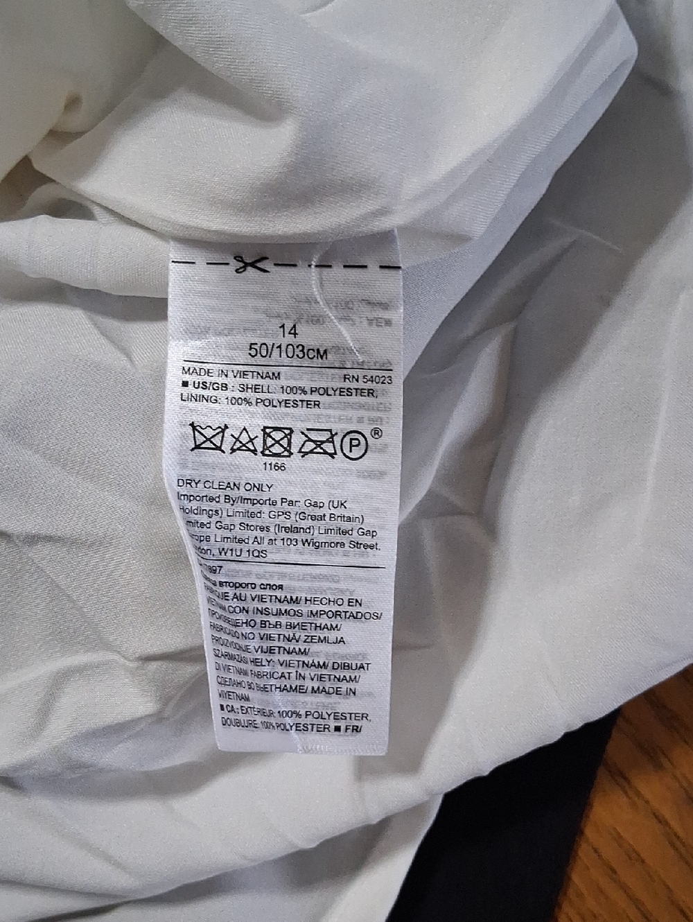 BANANA REPUBLIC Womens Dress 14 Used CREME IVORY Work Sleeveless Party Office - Picture 4 of 5
